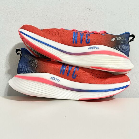 New Balance FuelCell SuperComp Elite v3 Men’s Size 9.5 NYC Marathon Running Shoe - Picture 6 of 8
